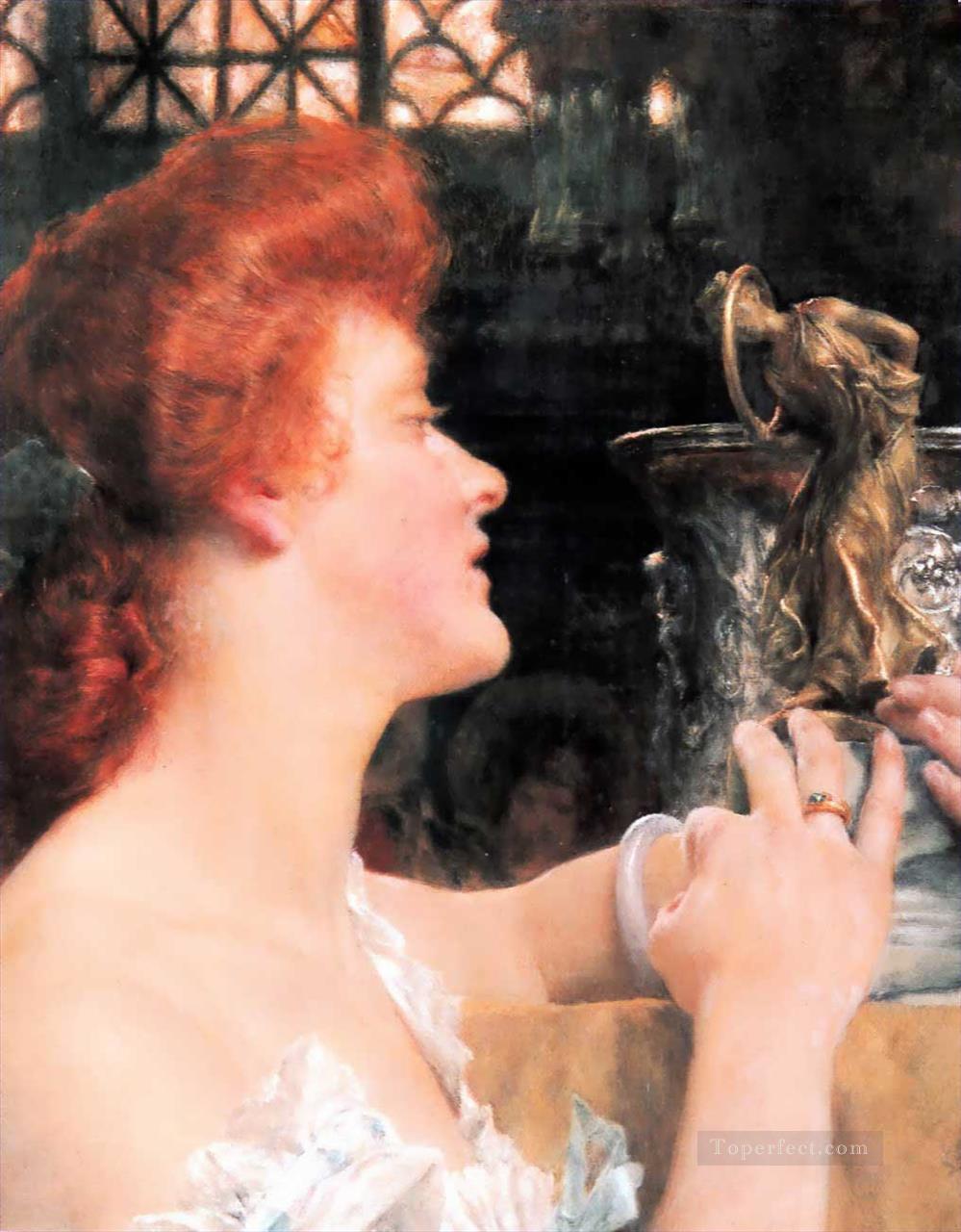 golden hour Romantic Sir Lawrence Alma Tadema Oil Paintings